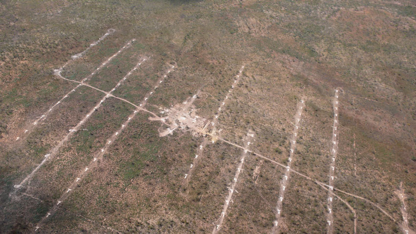 Aerial view of Merlin Diamond Mine, © MPI / 2010